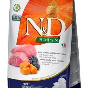 Farmina N&D Dog Pumpkin Lamb & Blueberry Puppy Medium & Maxi - Bilde 2