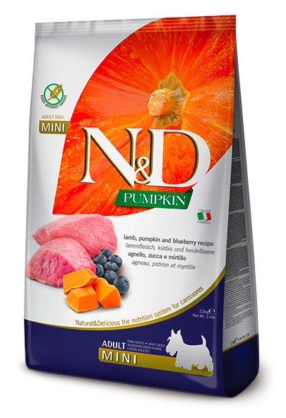 Farmina N&D Dog Pumpkin Lamb & Blueberry Adult Mini