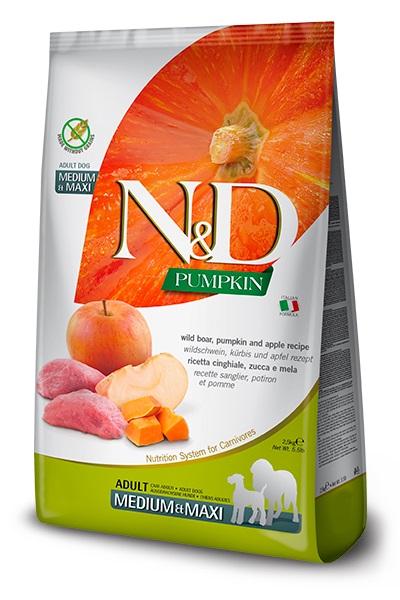 Farmina N&D Dog Pumpkin Wild Boar & Apple Adult Medium & Maxi