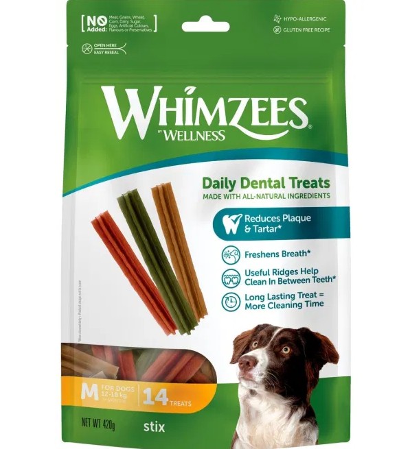 Whimzees Tyggebein Stix