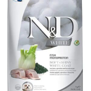Farmina Dog White Sea Bass Spirulina and Fennel Adult Med/Max 7KG