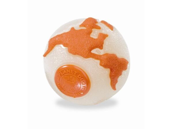 Planet Dog Orbee Ball Glowing