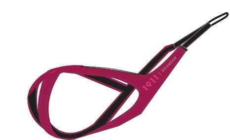 Obersten Pulling Harness Cerise