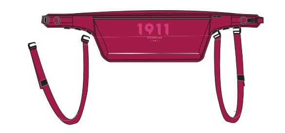 Rapp Trail Belt Cerise