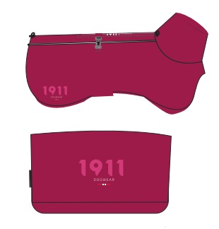 Clark Rain Coat Cerise