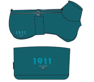 Clark Rain Coat Petrol