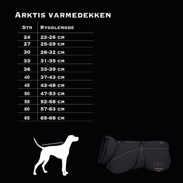Arktis Warm Coat Svart