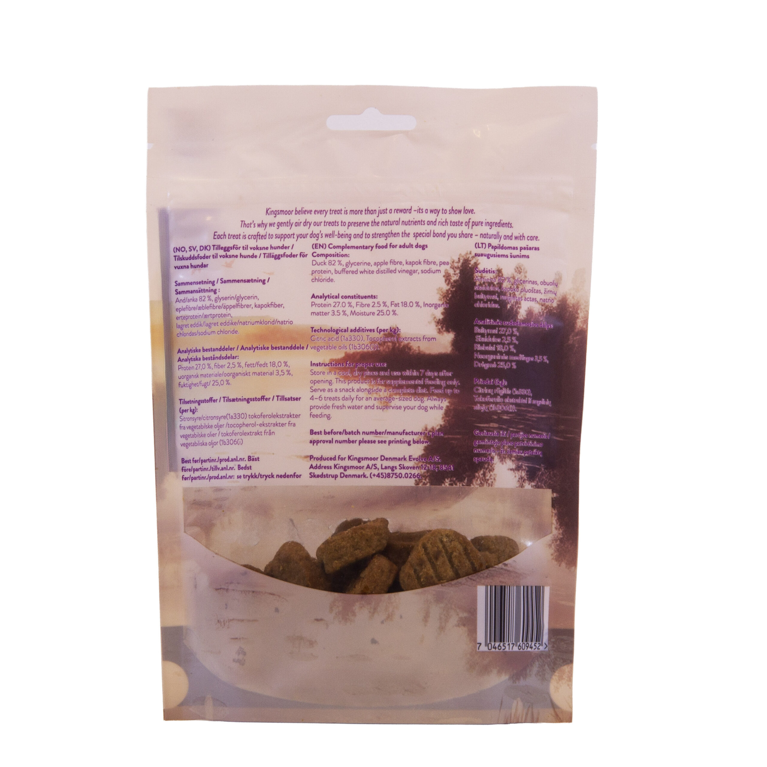 Kingsmoor Air dried Duck Pops - Bilde 3