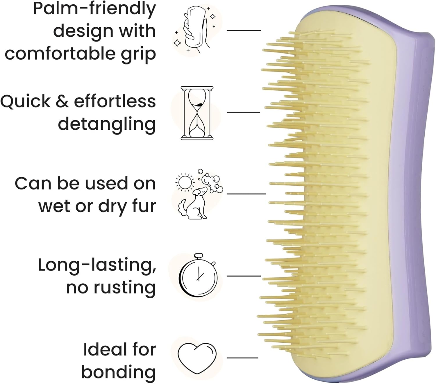 Pet Teezer Detangling Brush - Bilde 2
