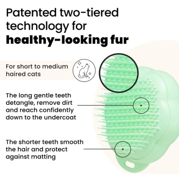 Pet Teezer Cat Grooming Brush